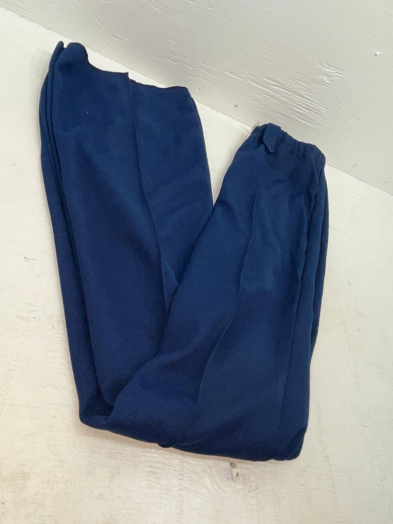 New Vintage Blue Polyester Pants XX-32