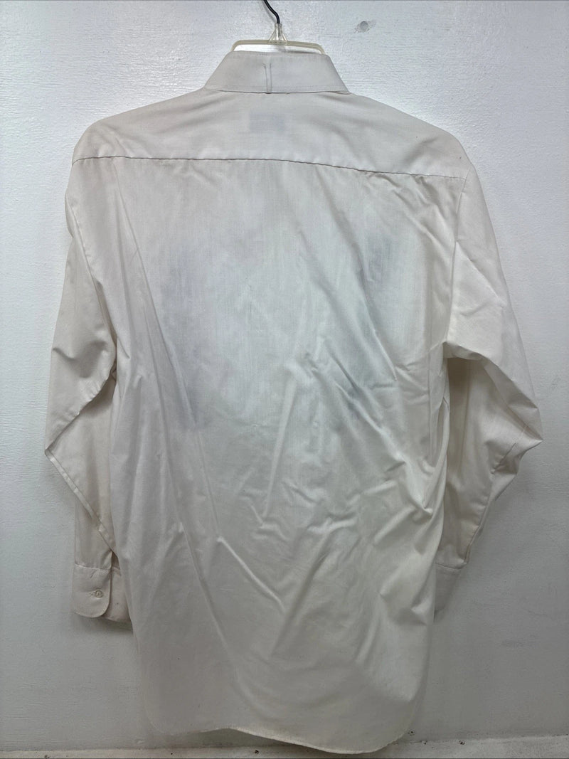 New Women’s Chaplin White Designed Long Sleeve Button Up Medium YY-76