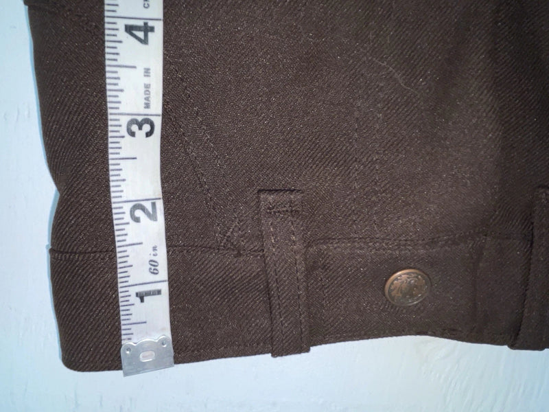 New Vintage Brown Dickson Jenkins Polyester Pants #9928 ZZ-75