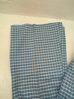 New Vintage Blue Checkered Lee Polyester Pants #2652644 ZZ-46