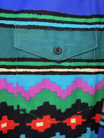 New Men’s Multicolor Wrangler Button Up Long Sleeve Shirt. 15.5x34 M I-34