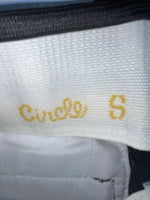 New Vintage Black Circle A Polyester Pants #CP5091 OO-52