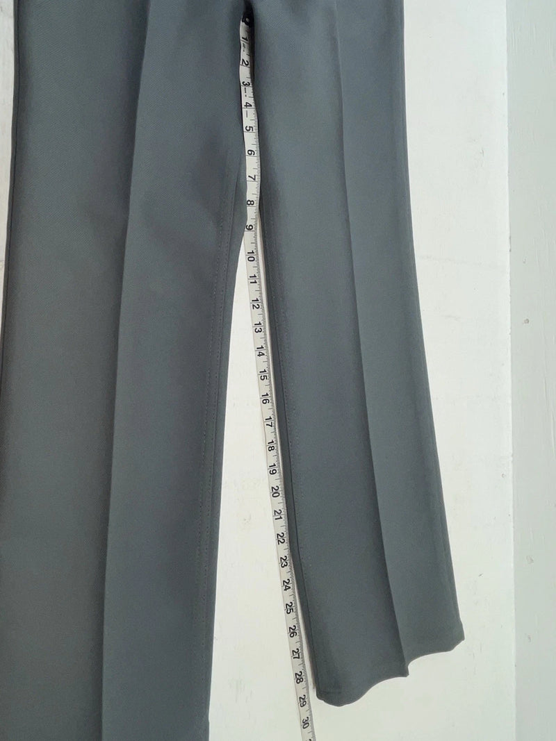 New Vintage Gray Wrangler Polyester Pants #82GY ZZ-35
