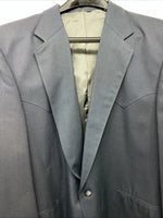 New Men’s Circle S Grey Suit Jacket 48L #CC19 WW-61