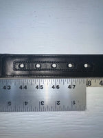 New Black Genuine Leather HD Xtreme 46” Belt #N2711001 NN-100