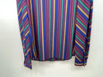 New Women’s Color Striped H Bar C Long Sleeve Button Up Shirt #20119 3B-38