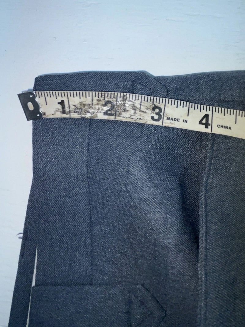 New Vintage Blue Circle S Polyester Pants #CP4768QR SS-30