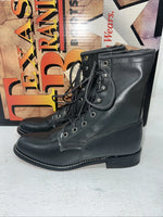 New Women’s Grey Texas Brand Cowboy Boots. 4442 6.5 6 1/2 M. 19-77
