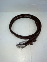 New Brown Genuine Leather Nocona Tooled And Weaved 28” Belt #2420002 NN-26