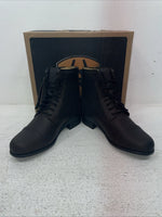 New Kids Brown Lace Up Ariat Cowboy Boots. 10006311 2 M. 23-136