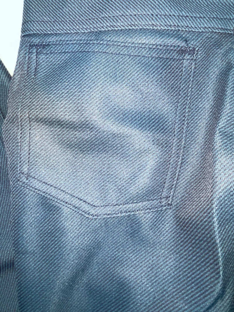 New Vintage Blue Miller Polyester Pants #2624 3A-46