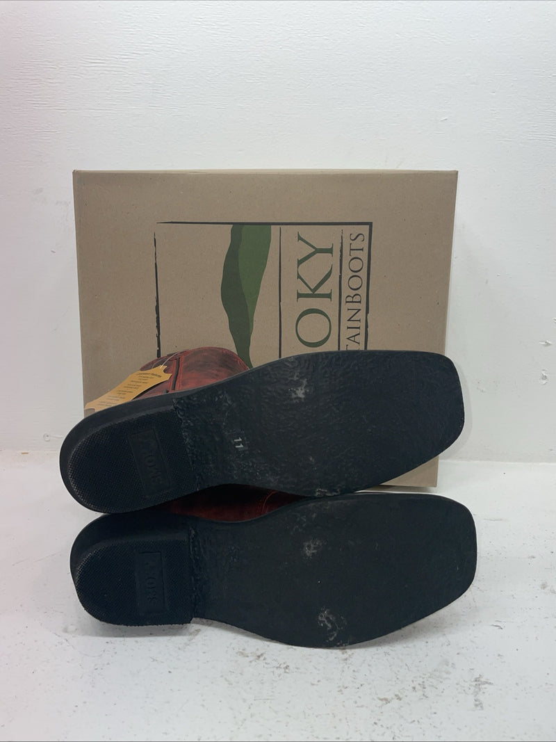New Men’s Red Smoky Mountain Cowboy Boots. 6452 11 D. 8-82