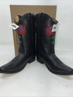 New Women’s Black Smoky Mountain Cowboy Boots. 3688 Y 6 D. 20-110