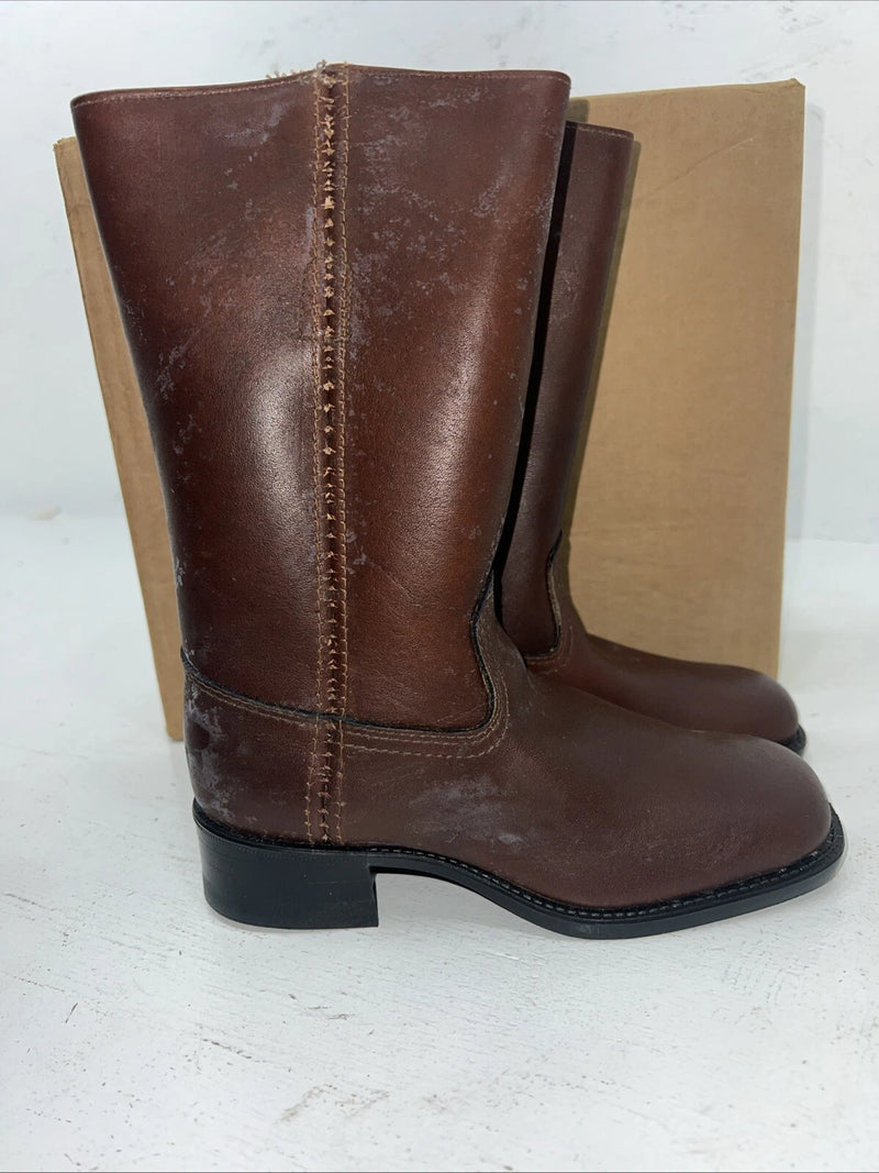 New Children’s Brown Rodeo Cowboy Boots. 13 D. 24-86