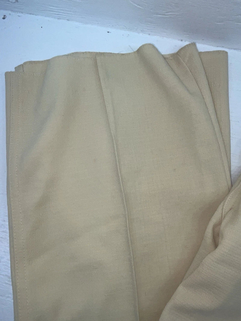 New Vintage Yellow Polyester Pants #5450087 3A-24