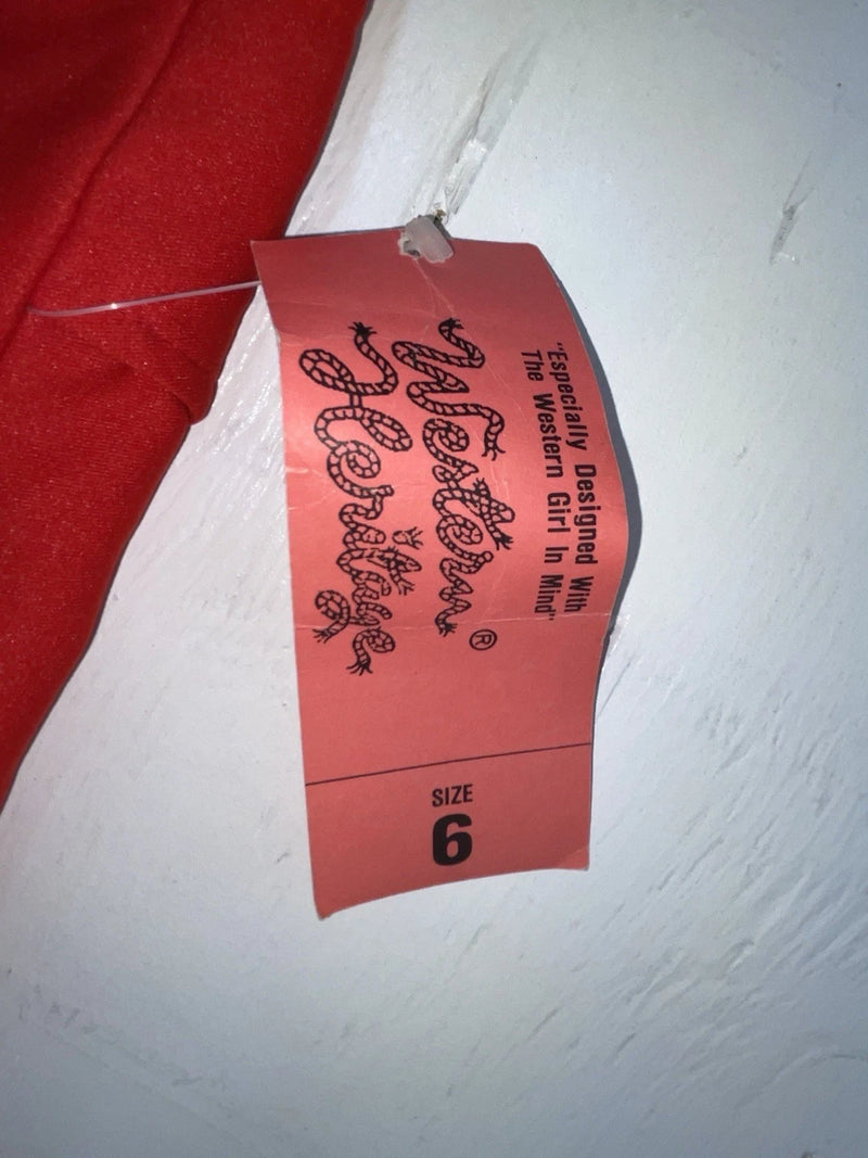 New Vintage Red Western Heritage Polyester Pants #G31 ZZ-52