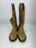 New Women’s Tan  Sanders Cowboy Boots. 3460 6 B. 20-93