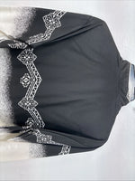 New Women’s Brooks & Dunn Black White Long Sleeve Button Up Size Small TT-64
