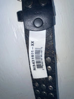 New Black Genuine Leather Nocona Silver Bling XXL Belt #N3431901 NN-119