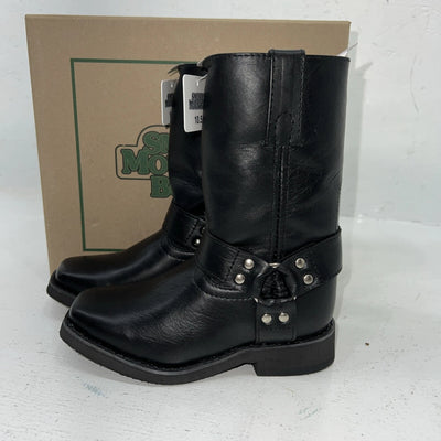 New Children’s Black Smoky Mountain Cowboy Boots. 2405 C 10.5 10 1/2 R. 24-62