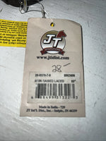 New Silver Fox Brown Genuine Leather Red Braided English 60” Reins #20-8578 Y-22