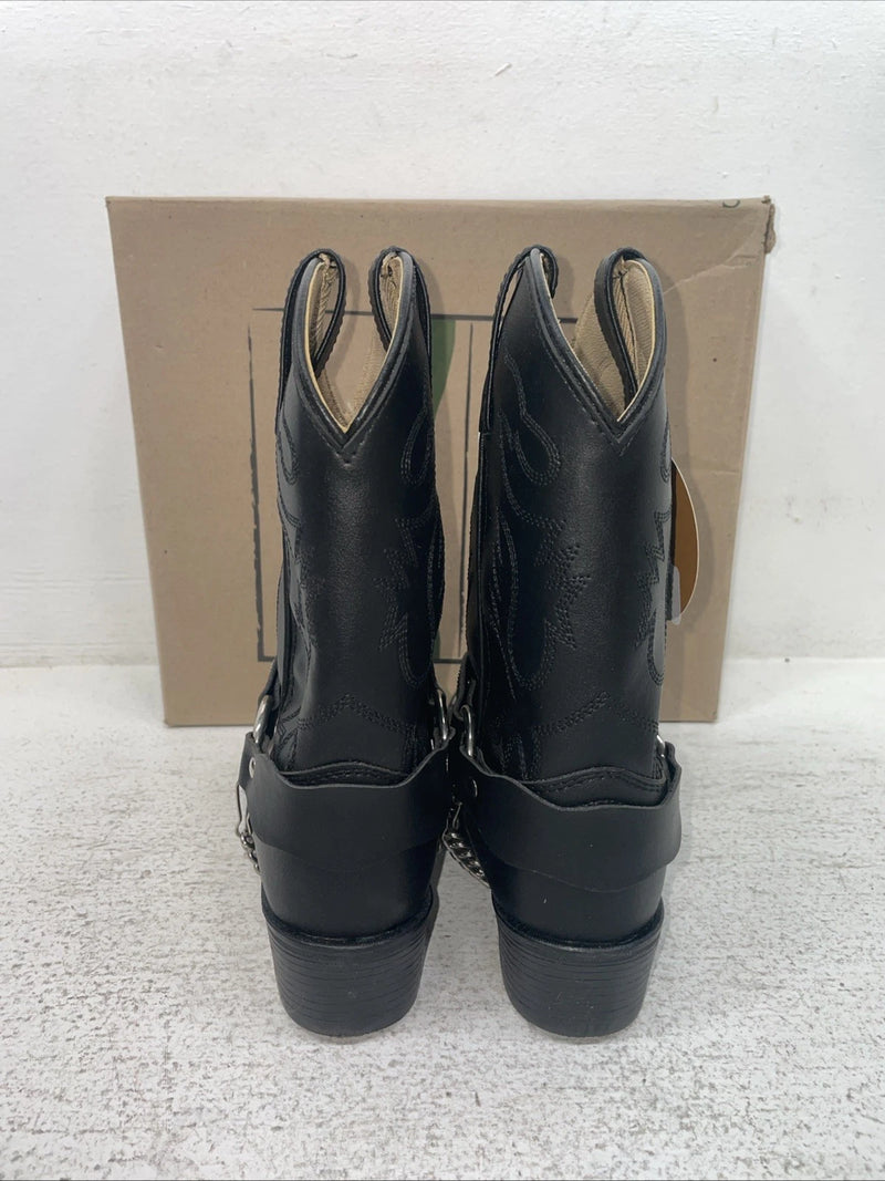 New Kids Black Smoky Mountain Cowboy Boots. 1083 C 1.5 1 1/2 D. 23-102