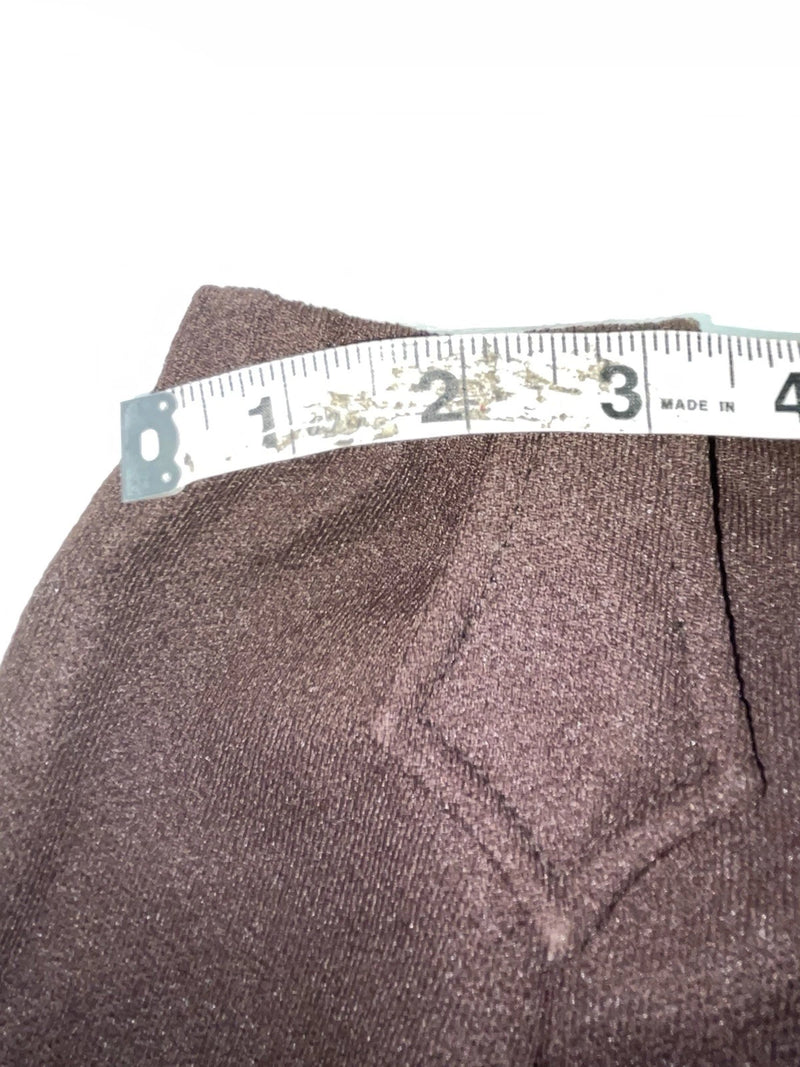 New Vintage Brown Panhandle Slim Polyester Pants #1082 SS-87
