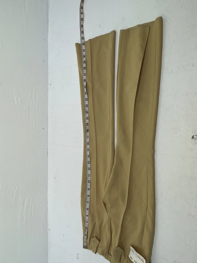 New Vintage Yellow Fenton Polyester Pants #310 VV-47