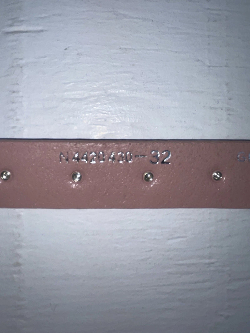 New Pink Genuine Leather Nocona Silver Bling 32” Belt #N4420430 JJ-46
