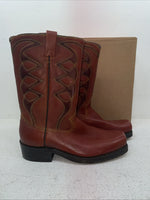 New Men’s Red Texas Brand Cowboy Boots. M 844 9.5 9 1/2 D. 4-100