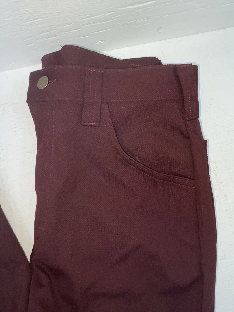 New Vintage Red Lee Polyester Pants #2004081 OO-48