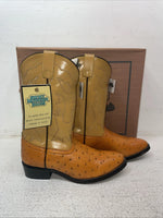 New Youth Orange Smoky Mountain Cowboy Boots. 3020 4. 22-54