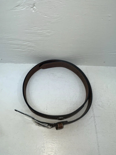 New Brown Genuine Leather Nocona Tooled And Pendent 44” Belt #N2411608 NN-129