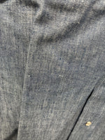 New Men’s Champion Westerns Blue Jean Design Long Sleeve Pearl Snap Medium O-34