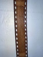 New Brown Genuine Leather Wright Tooled 28” Belt #10412 JJ-41