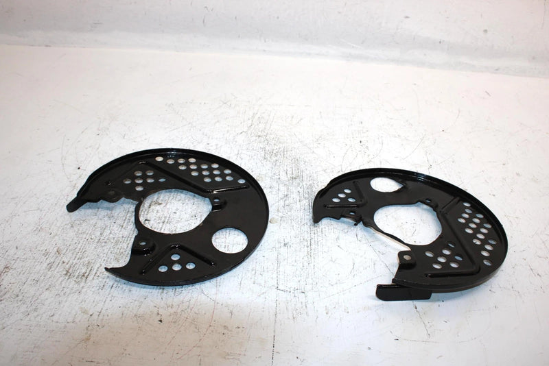 00 Kawasaki Bayou 300 4x4 Oem Brake Rotor Guard Set 55020-1304 55020-1305 AK20