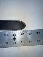 New Brown Genuine Leather 3D Weaved And Silver Pendent 26” Belt #1432 JJ-103