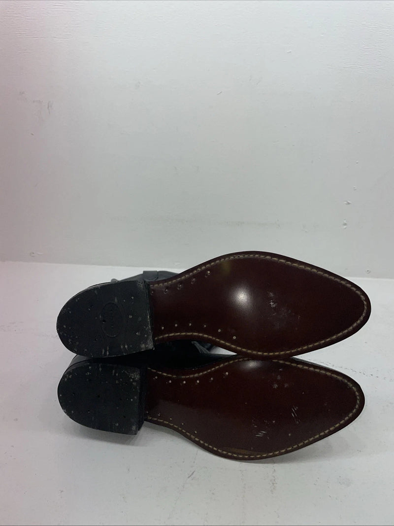 New Men’s Black Durange Cowboy Boots. 4726 10 D. 6-52