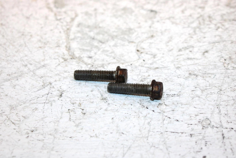 1998 Kawasaki Bayou 300 Oem Oil Filter Cover Bolt Pair 132BD0625 AK17