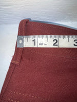 New Vintage Red Dickson Jenkins Polyester Pants #5512 XX-105