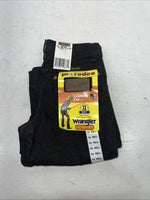 New Boys Black Wrangler Pro Rodeo Cowboy Cut Denim Jeans. 10/25 Regular C-20