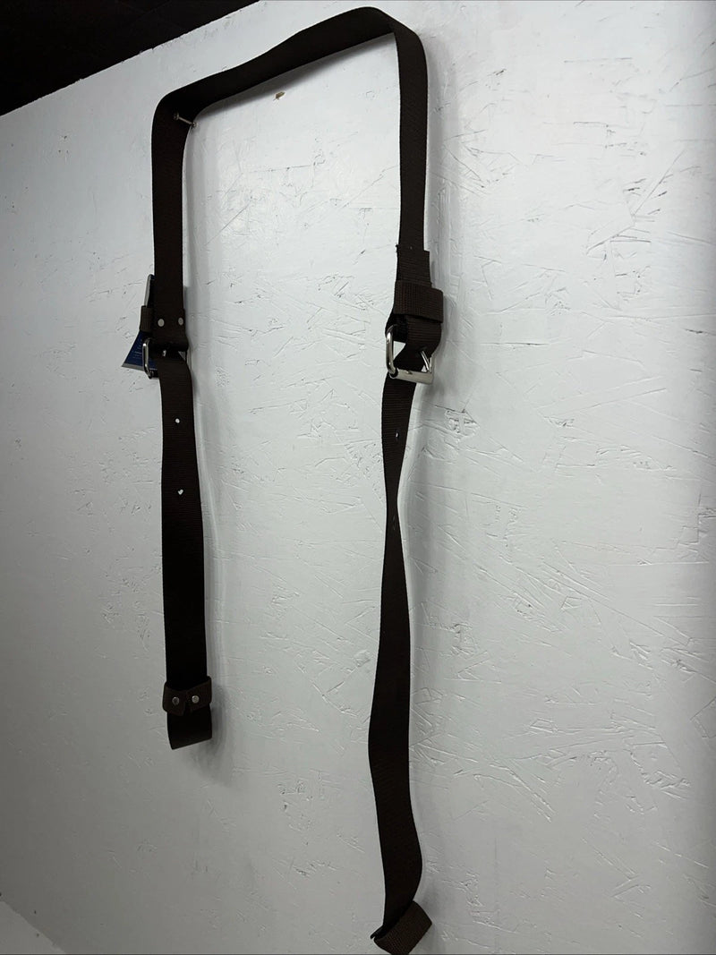 New Brown ABETTA nylon Back Flank Cinch Set #23412BR S-65