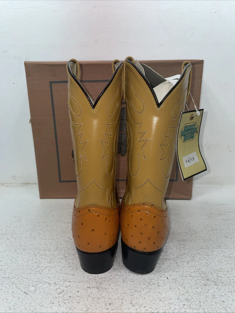 New Youth Orange Smoky Mountain Cowboy Boots. 3020 4. 22-54