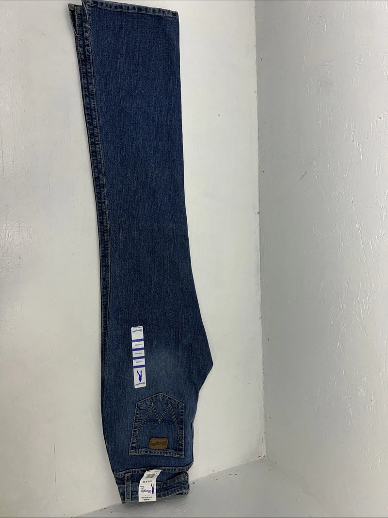New Women’s Wrangler Mid Rise Denim Jeans. 9/10x36 L-12