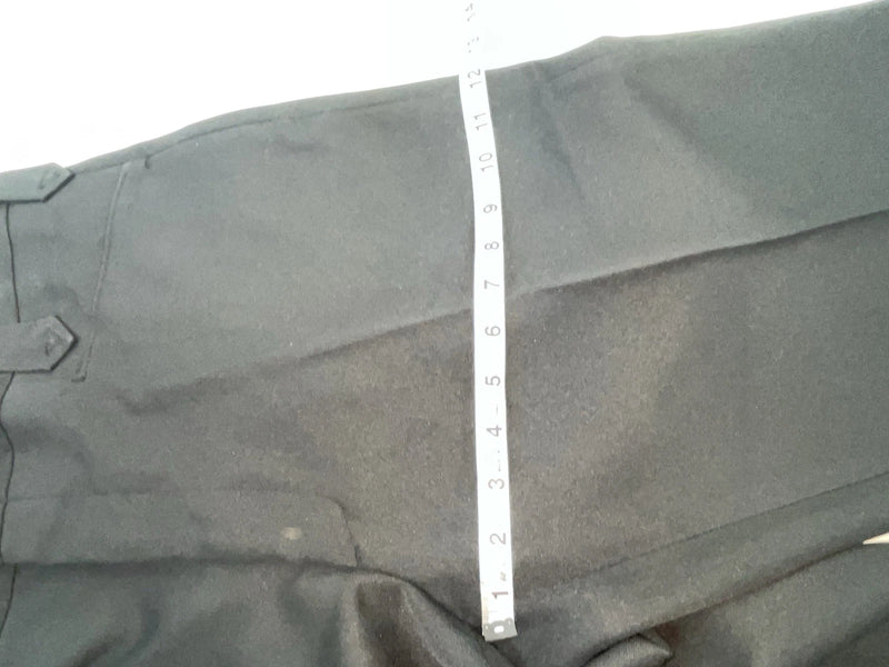 New Vintage Black Circle S Polyester Pants #CP4793 XX-63