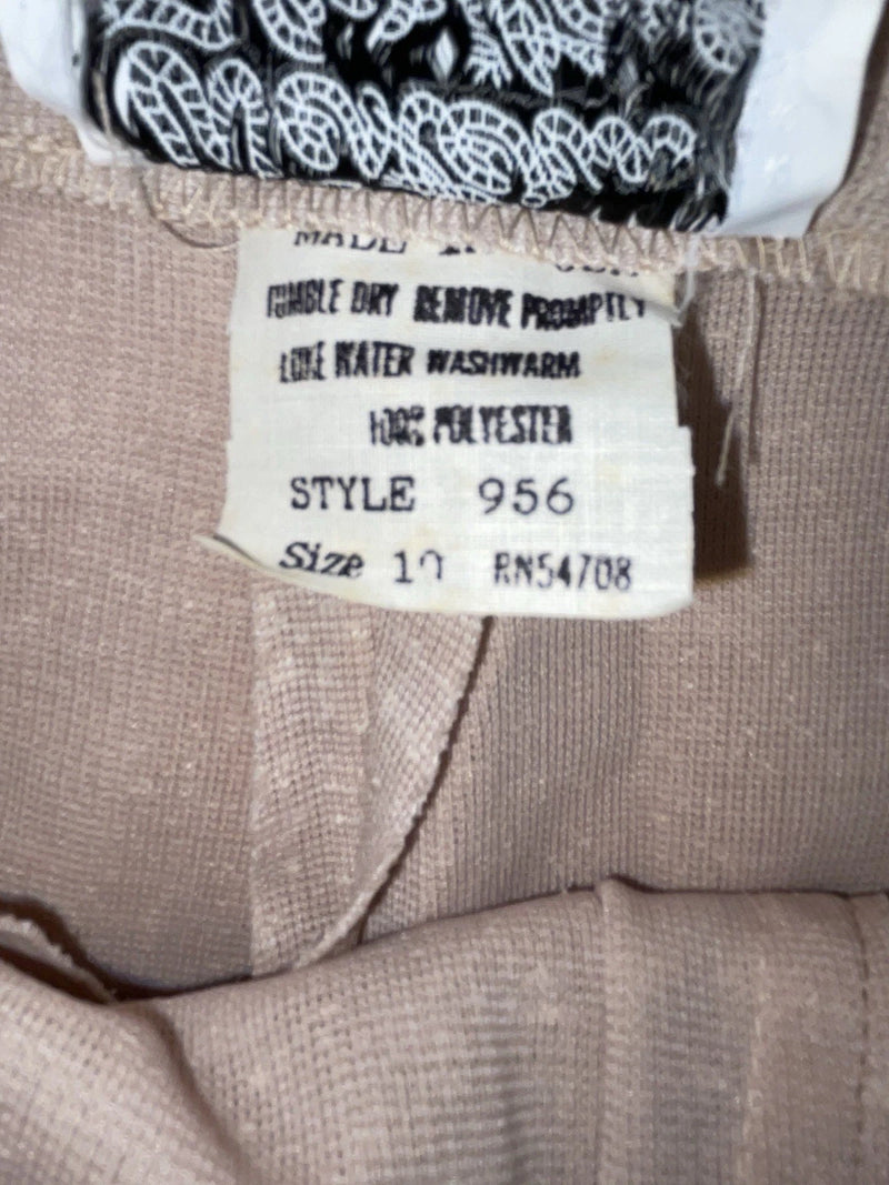 New Vintage Tan Western Heritage Polyester Pants #965 3A-121