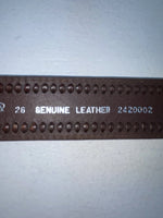 New Brown Genuine Leather Nocona Tooled 26” Belt #2420002 Z-42