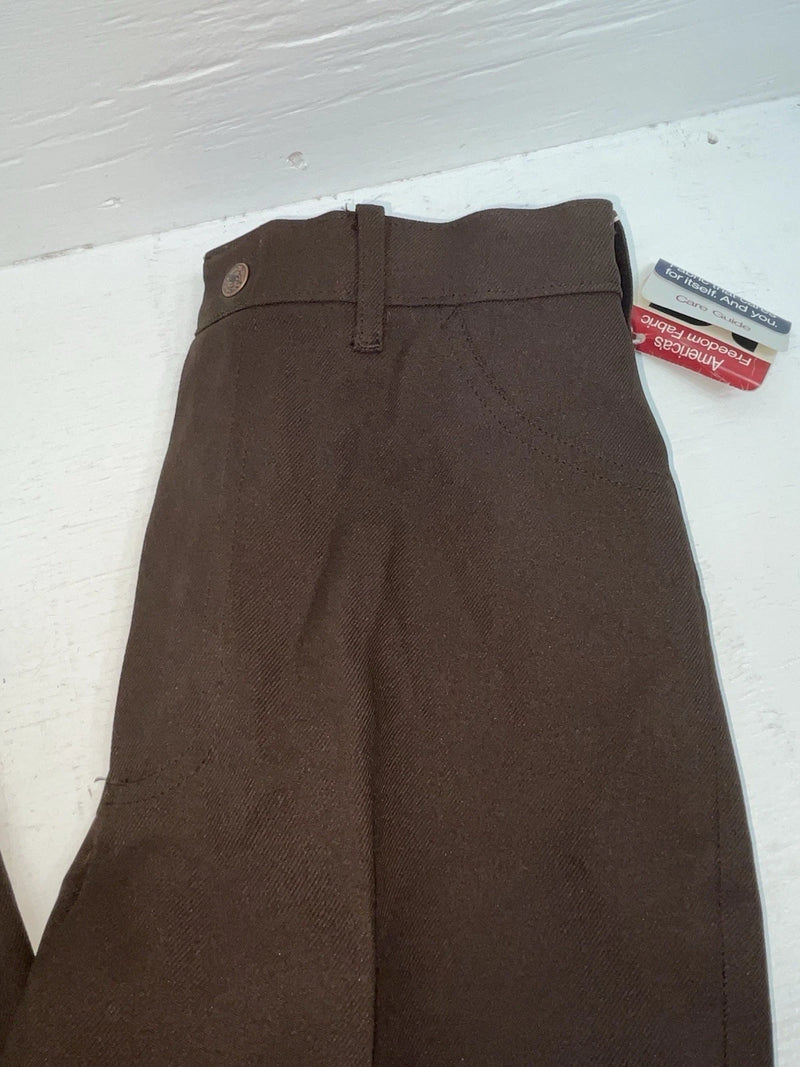 New Vintage Brown Dickson Jenkins Polyester Pants #5510 SS-49