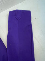 New Vintage Purple Panhandle Slim Polyester Pants #1075 VV-98