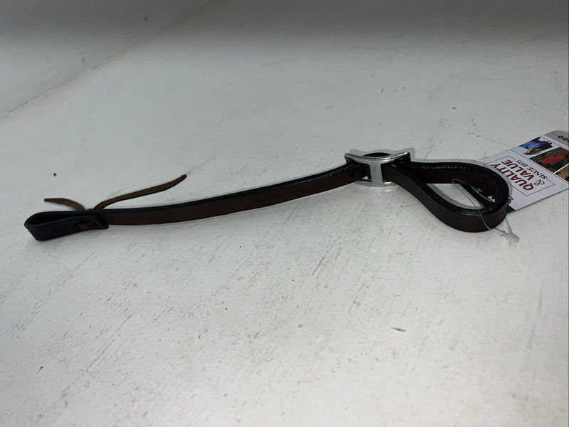 New Tough 1 Dark Brown Leather Single Ply Connector Strap #56-51 FF-23